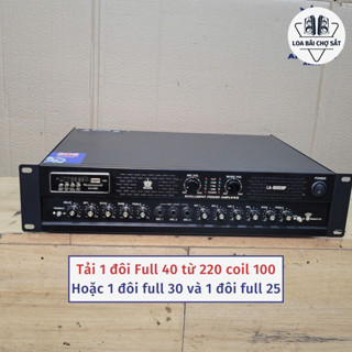 Amply Liền Vang Karaoke Crown La800 Công Suất Lớn, Đẩy Liền Vang Chống Hú Hát Karaoke Nghe Nhạc
