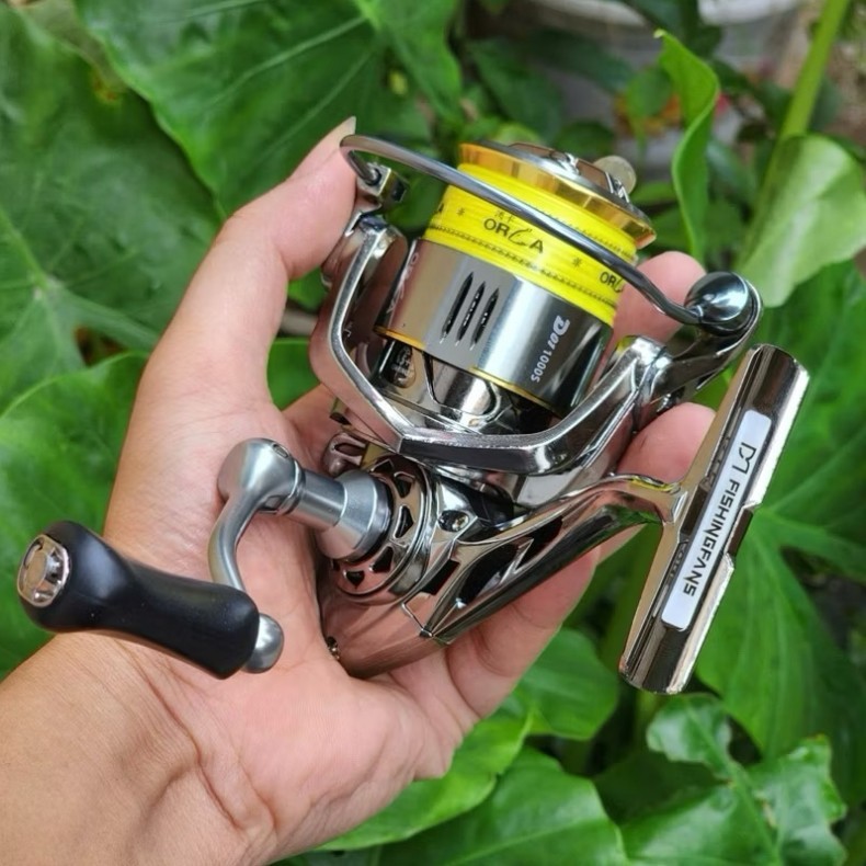 Máy Lure Đứng Cao Cấp Orca D01 Sẵn Dây PE Siêu Tiện Lợi- Máy Câu Cá, Máy Câu Dọc Cao Cấp, Chính Hãng