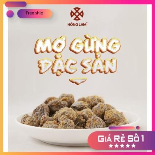 Mơ Gừng Đặc Sản/ Mơ Gừng Chua Ngọt/ Chua Mặn Hồng Lam Hũ 200G - Đặc Sản Việt