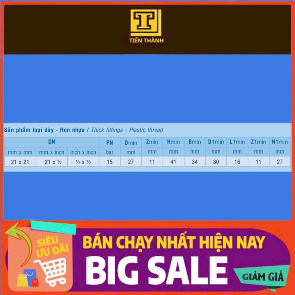 Giá Co ren trong 42, 49 PVC Bình Minh (Chính hãng)