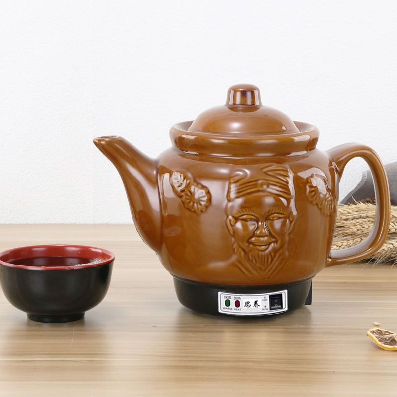 Nồi thuốc bắc tự động hoàn toàn, nồi thuốc gia đình cắm điện, nồi đất sét thuốc bắc, nồi nấu thuốc g