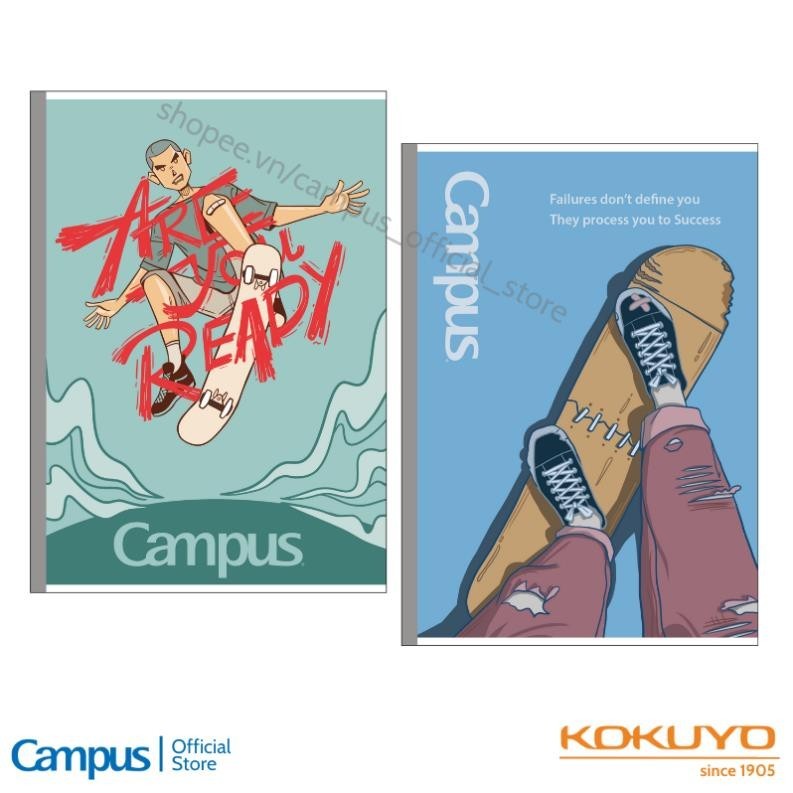 Vở Kẻ Ngang Motivation Khổ B5 80 trang Chính Hãng Campus [Campus] .