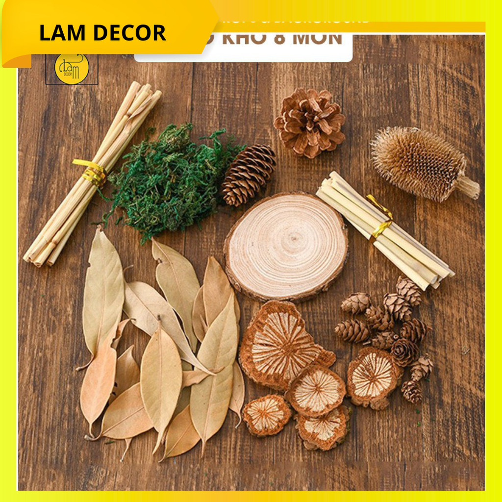 Set đồ khô 9 món decor phong cách cổ điển