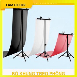  Khung treo phông nền hình chữ T  Không kèm nền  