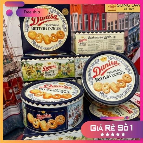 Bánh Quy Bơ Danisa Hộp Thiếc/ Hộp Nhạc Phiên Bản Giới Hạn Đủ Size [ĐỦ VỊ]
