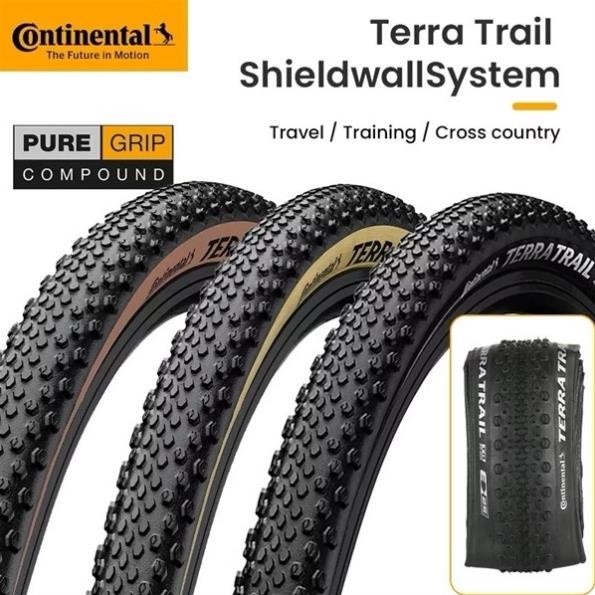 (GAREN BIKE) Continental Terra Trail 700x40C Không săm Ready Road Lốp xe đạp 180 TPI Lốp gấp Nobox P