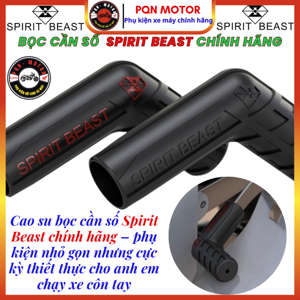 [Spirit Beast Cao Su Bọc Cần Số] - Cao Su Bọc Cần Số Xe Côn Tay Spirit Beast Chính Hãng Mẫu L1