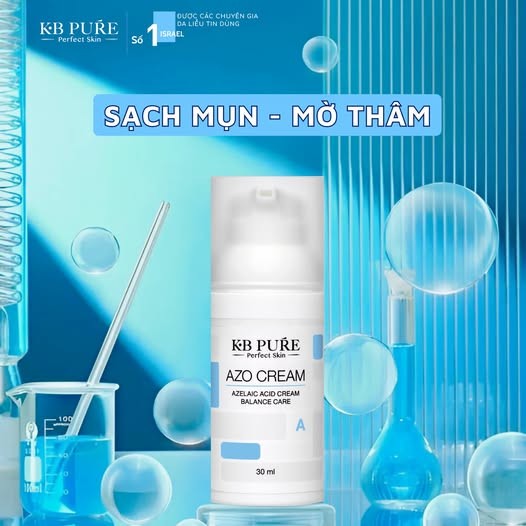 KEM DƯỠNG TÁI TẠO DA, GIẢM MỤN - KB PURE AZO CREAM