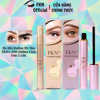 Combo dưỡng mi, dưỡng mày FKN+ 6ml giúp mày rậm mi dài và dày hiệu quả sau 15 ngày sử dụng