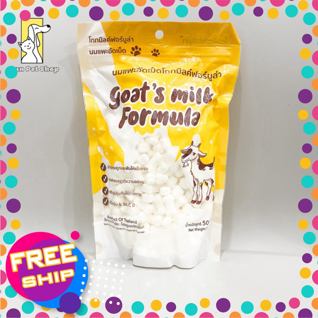 Túi 500gr kẹo xương sữa dê cho chó - Goat’s Milk Formula