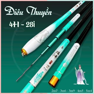 Cần Câu Tay Điêu Thuyền Độ Cứng 4H Chuyên Câu Cá Rô,Diếc Tặng Kèm Ngọn Phụ docaunhatminh
