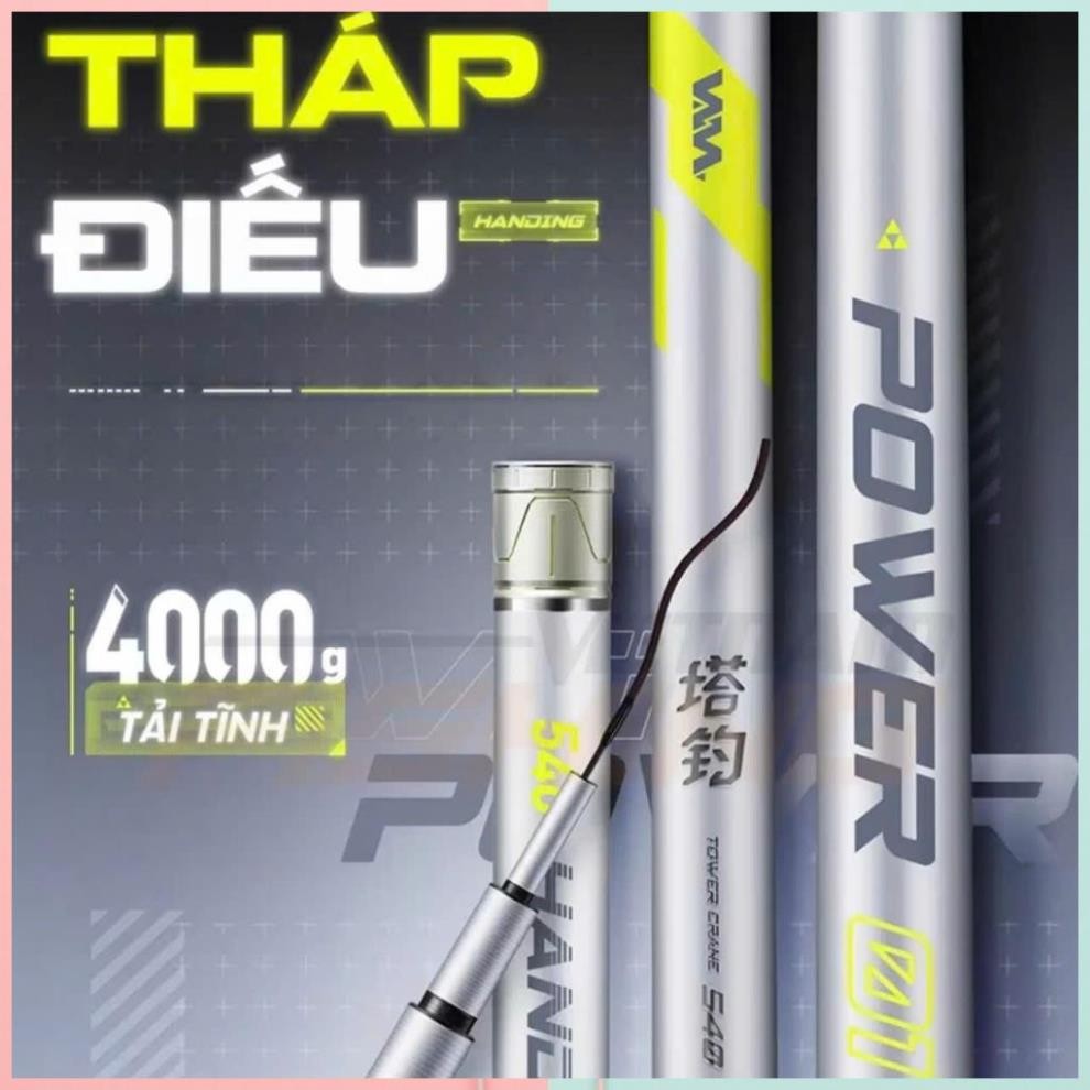 Cần Câu Đài Handing Tháp Điếu Độ Cứng 5H Phân Bố Lực 28i Kèm Ngọn Phụ Thay Thế docaunhatminh