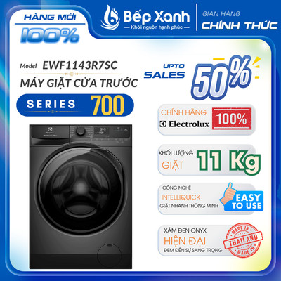[FREESHIP HCM] Máy giặt Electrolux Inverter 11 kg EWF1143R7SC - Nhập Thái Lan