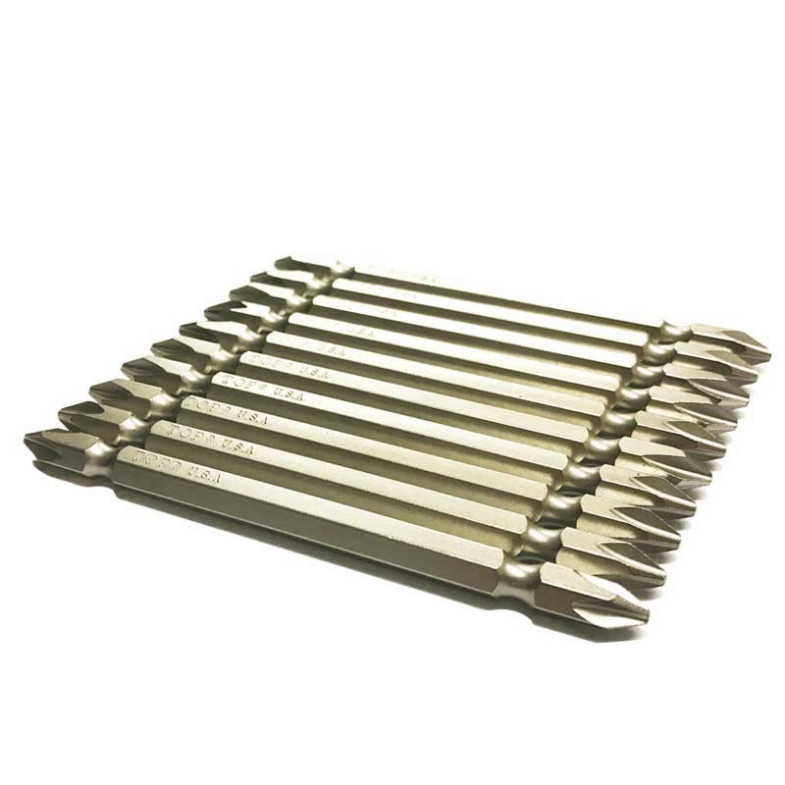 Mũi Vít Bắn 2 Đầu (+) PH2 Dài 100mm, 150mm, 200mm, Chất Lượng Cao TOP USA