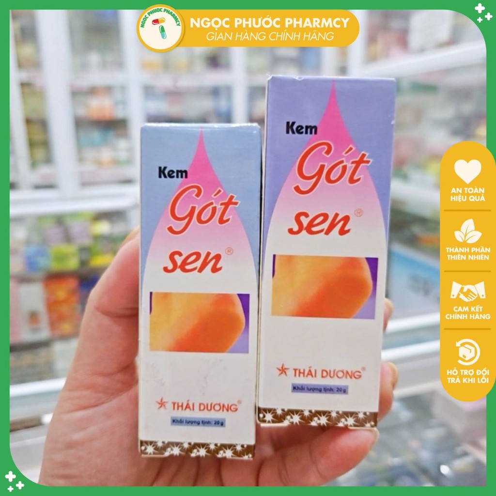 Kem nẻ gót chân Gót Sen - Hộp 20g
