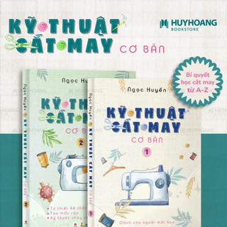Sách Kỹ thuật cắt may cở bản, sách cắt may cơ bản, cắt may căn bản, cắt may toàn tập  - HHB