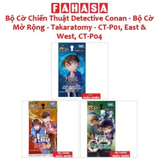 Bộ Cờ Chiến Thuật Detective Conan - Bộ Cờ Mở Rộng - Takaratomy - CT-P01, East & West, CT-P04