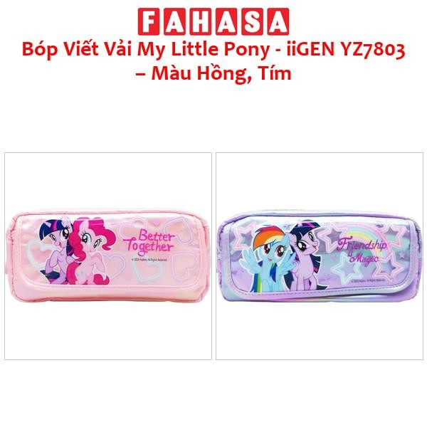 Bóp Viết Vải My Little Pony - iiGEN YZ7803 – Màu Hồng, Tím