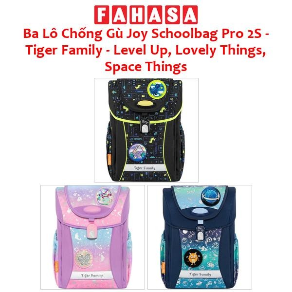 Ba Lô Công Thái Học Joy Schoolbag Pro 2S - Tiger Family