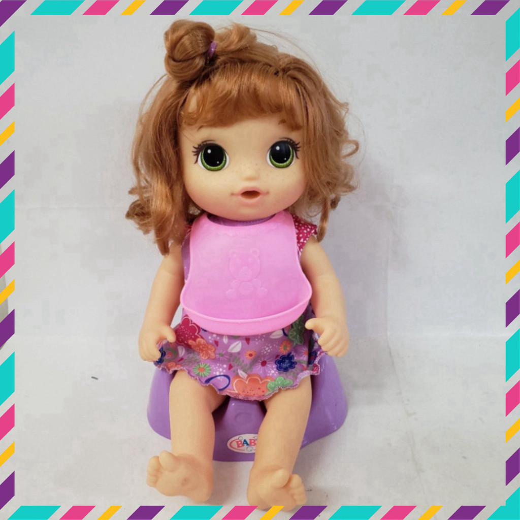 Phụ Kiện Yếm Ăn Dặm Cho Búp Bê 12 inch (30cm) Baby Born, Baby Alive PVN4343 (KHÔNG KÈM DOLL)