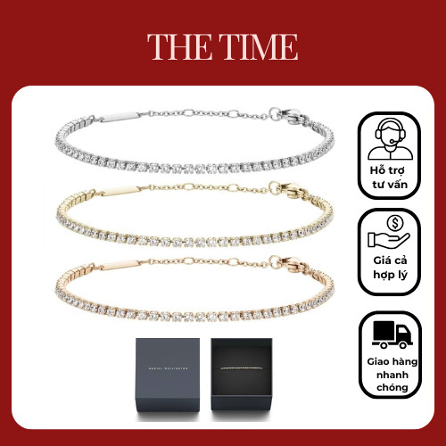 Vòng tay DW Tennis Classic Bracelet - vòng tay không gỉ Daniel Wellington