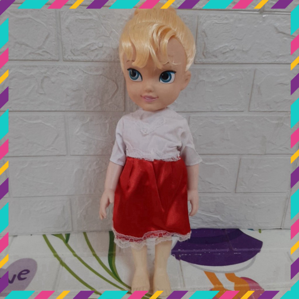 Búp Bê Nàng Tiên Bướm Tinker Bell Disney cao 39 cm - Búp Bê Mỹ Disney dành cho trẻ em 16 Inch