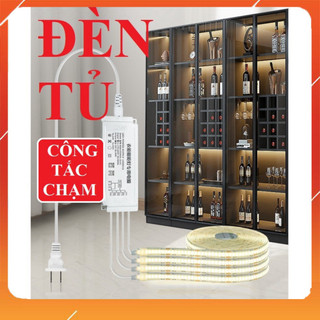 CHIẾU SÁNG TỦ SỬ DỤNG CẢM BIẾN CHẠM . BỘ ĐÈN LED COB 12V TẠO KHÔNG GIAN TRƯNG BÀY CAO CẤP