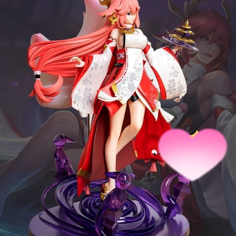 Mô hình Shenzi Figure Eightfold Anime Game Genshin Impact Cô gái xinh đẹp Ý định thật Quà tặng Anime