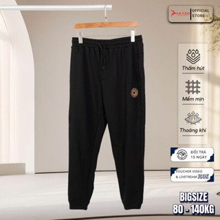 Quần Thun Nam Bigsize 80 - 140KG AKYOO Cao Cấp, Chất Nỉ Da Cá Co Giãn, Không Bai Xù - QN A5