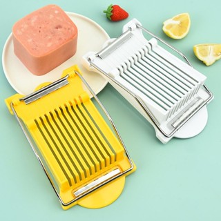 304Máy cắt rau đa năng bằng dây thép, máy cắt thịt nguội, máy cắt trái cây, dưa chuột, trứng