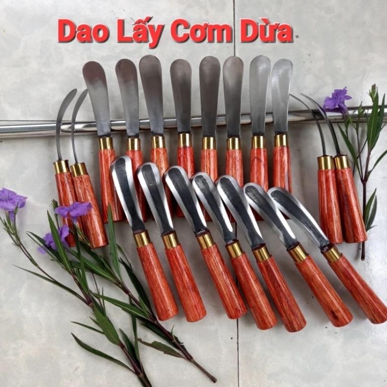 Dụng cụ lấy cùi dừa _cơm dừa tiện dụng