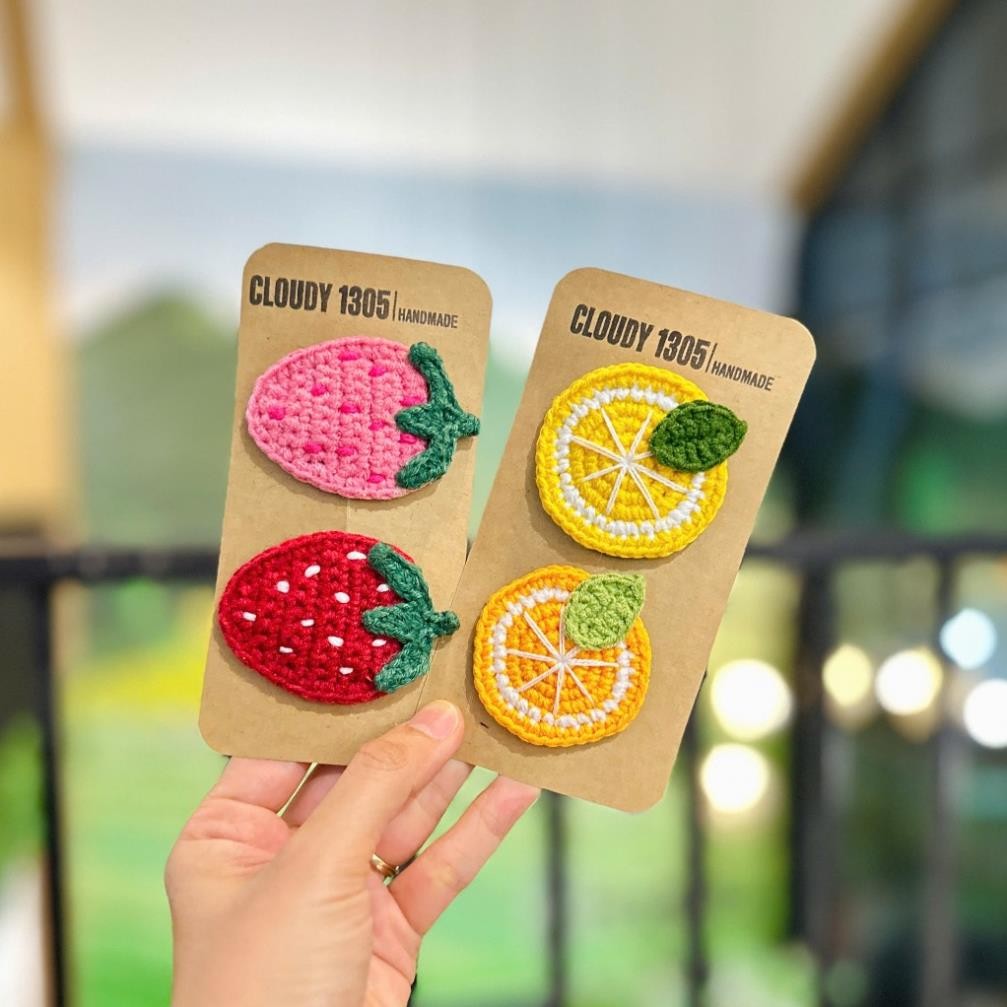 Kẹp trái cây nhiệt đới mùa hè made by Cloudy’s mami