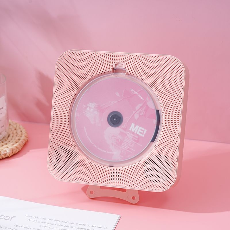 Giá treo tường nghe nhạc thú vị CD Máy nghe nhạc Bluetooth retro album nhạc CD Đĩa Vinyl Đĩa Đĩa