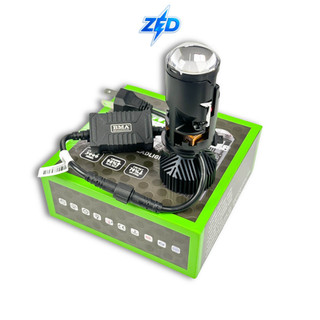  Đèn LED Bi Cầu Mini R04F BMA Cao Cấp - 55W Nhẹ Điện Pha Màn Chập Lắp Oto Xe Máy Bảo Hành 2 Năm 