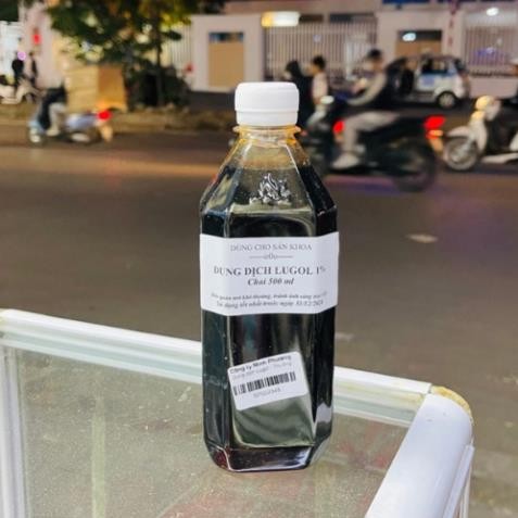 Dung dịch Lugol 1%, 3% chai 500ml