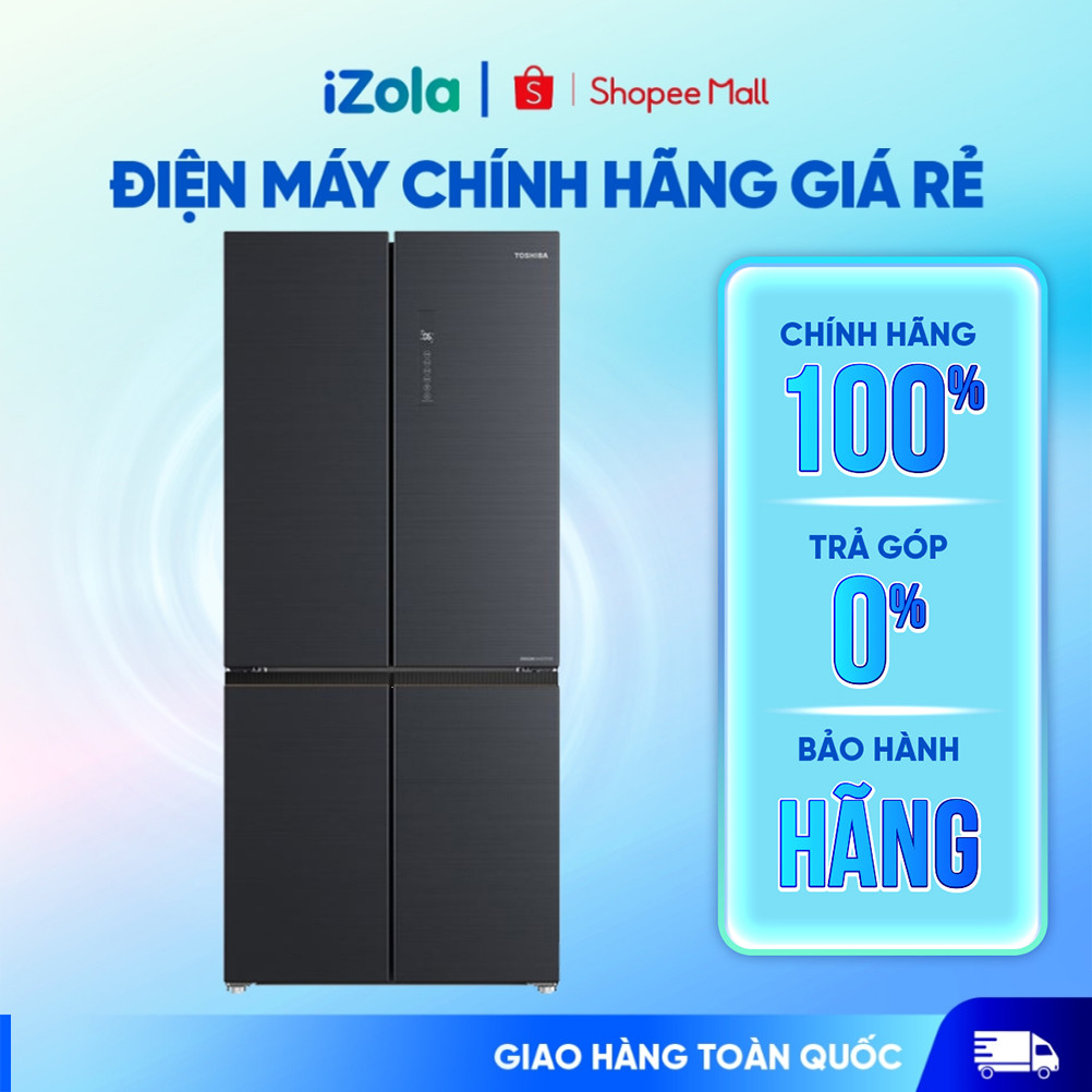 Tủ lạnh Toshiba Inverter 515 lít Multi Door GR-RF677WI-PMV(06)-MG - Hàng chính hãng