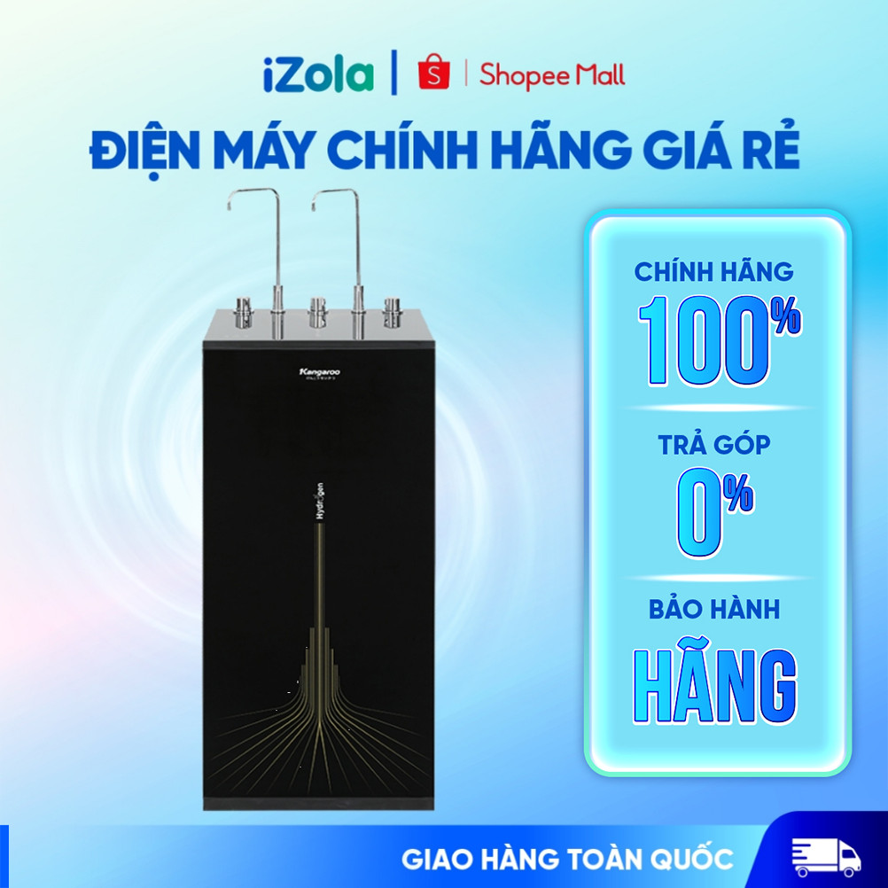 Máy lọc nước RO nóng lạnh Hydrogen Kangaroo KG10A13 10 lõi - Hàng chính hãng