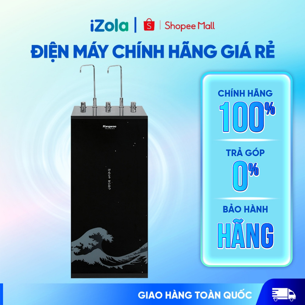 Máy lọc nước RO nóng lạnh Hydrogen Kangaroo KG10A12 10 lõi - Hàng chính hãng