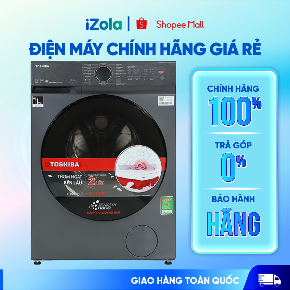 TW-T21BU115UWV(MG) - Máy giặt Toshiba Inverter 10.5 kg TW-T21BU115UWV(MG) - Hàng chính hãng