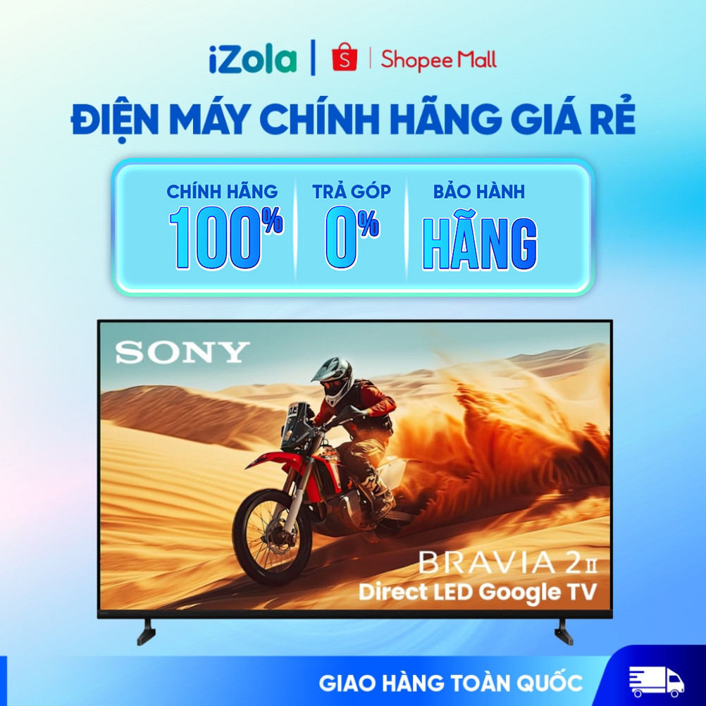 50S25VM2 - Google Tivi Sony 4K 50 inch K-50S25VM2 - Hàng chính hãng