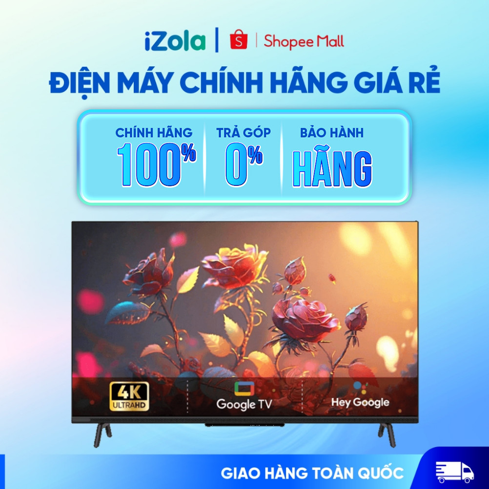 55Y68 - Google Tivi Coocaa 4K 55 Inch 55Y68 - Hàng chính hãng