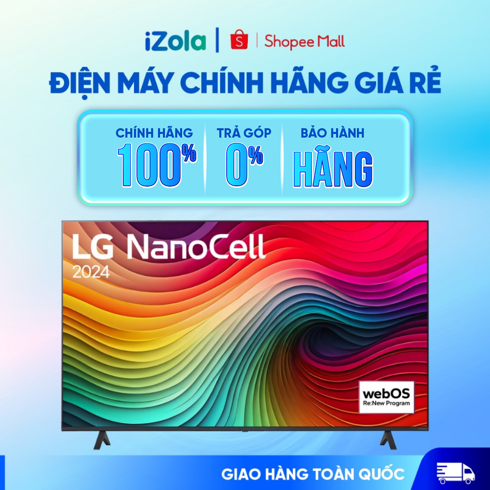 Smart Tivi NanoCell LG AI 4K 43 inch 43NANO81TSA - Hàng chính hãng