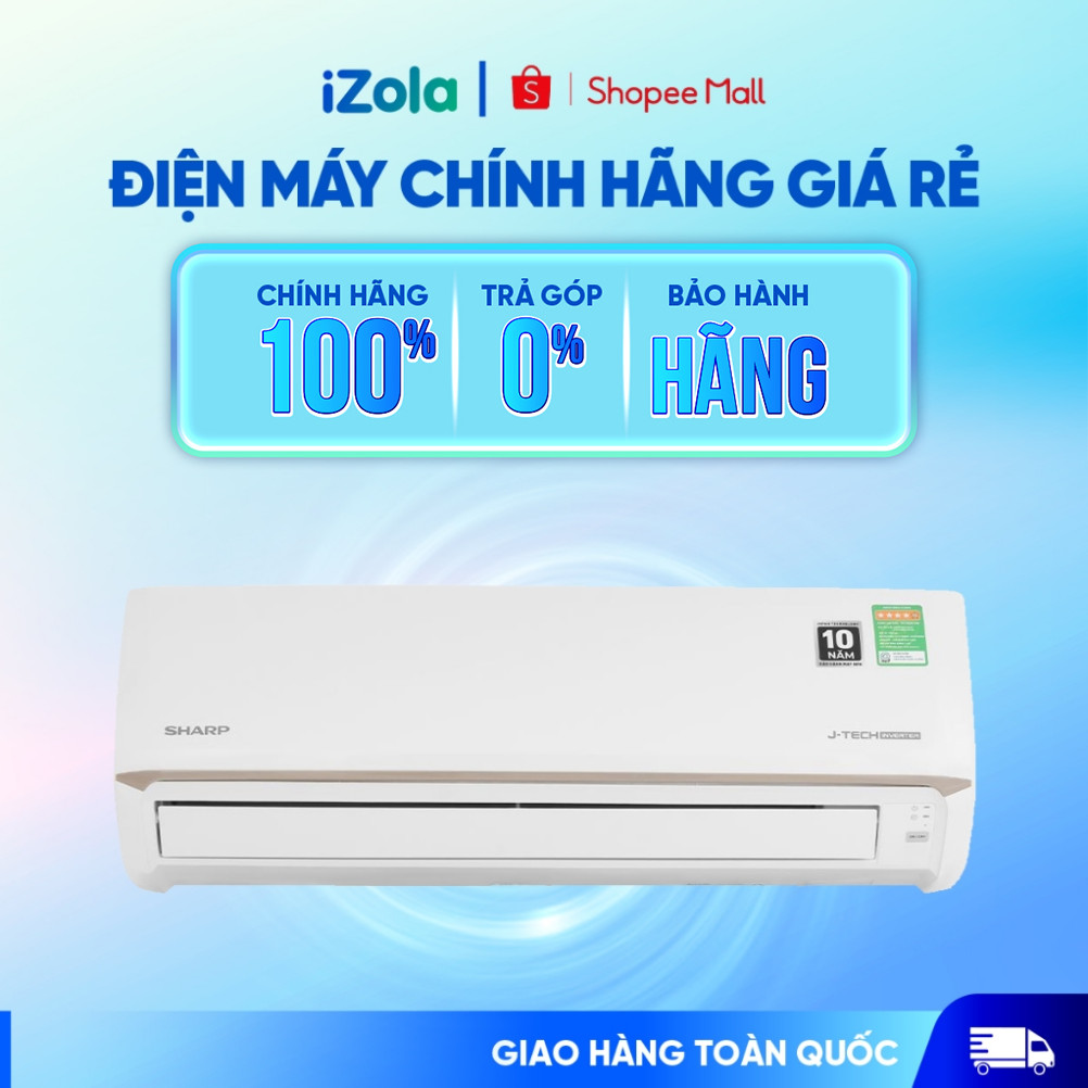 AH-X13CEWC - Máy lạnh Sharp Inverter 1.5 HP AH-X13CEWC - Hàng chính hãng