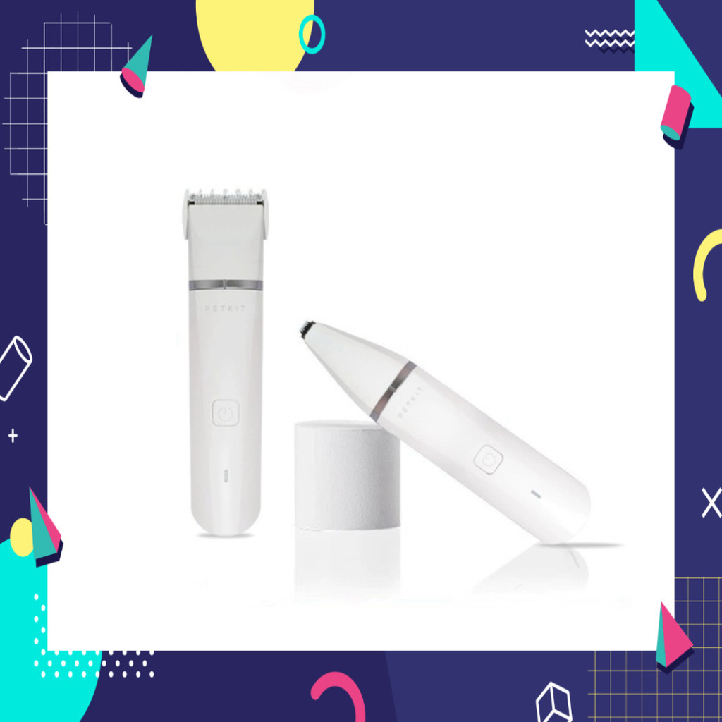 Bộ tông đơ cắt lông, tỉa lông chân cho chó mèo - PetKit 2in1