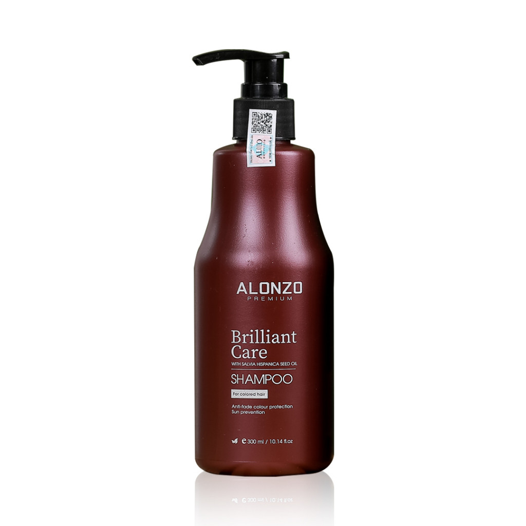 [Tóc đẹp] Dầu gội chăm sóc tóc nhuộm Alonzo Brilliant Care Shampoo 300ml