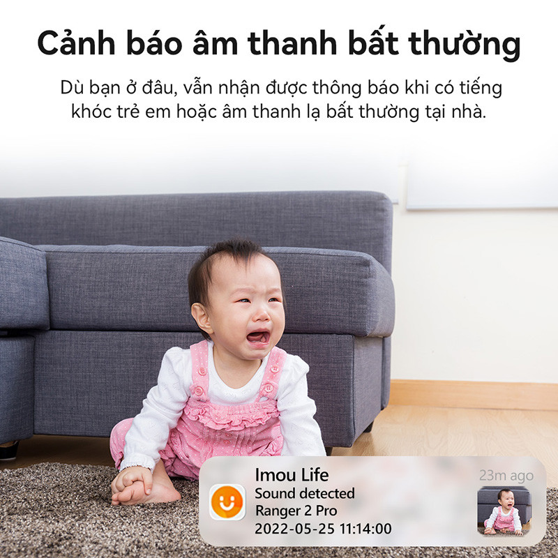 Imou Camera Wifi trong nhà Ranger 2 Pro 3MP I IPC-S2EP-3R1S I Wi-Fi 6 băng tần kép I  Phát hiện người & thú cưng | BigBuy360 - bigbuy360.vn