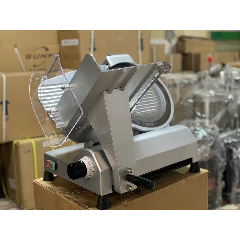Máy Thái Thịt ES-300, Máy Cắt Thịt Đông Lạnh, Máy Thái Thịt Chín  giò chả, thịt nguội Bán Tự Động Hàng Chính Hãng