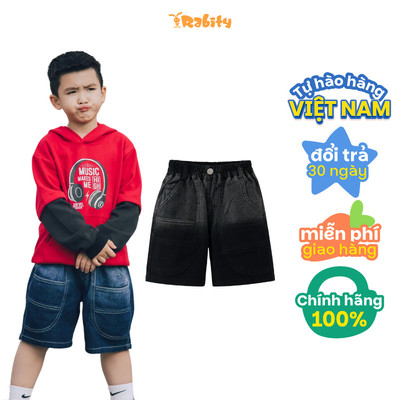  Quần short jean bé trai Rabity 931.002