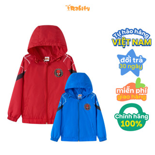 [DEAL XỊN THU ĐÔNG] Áo khoác gió có mũ người nhện Spider-Man Marvel bé trai Rabity 522.005