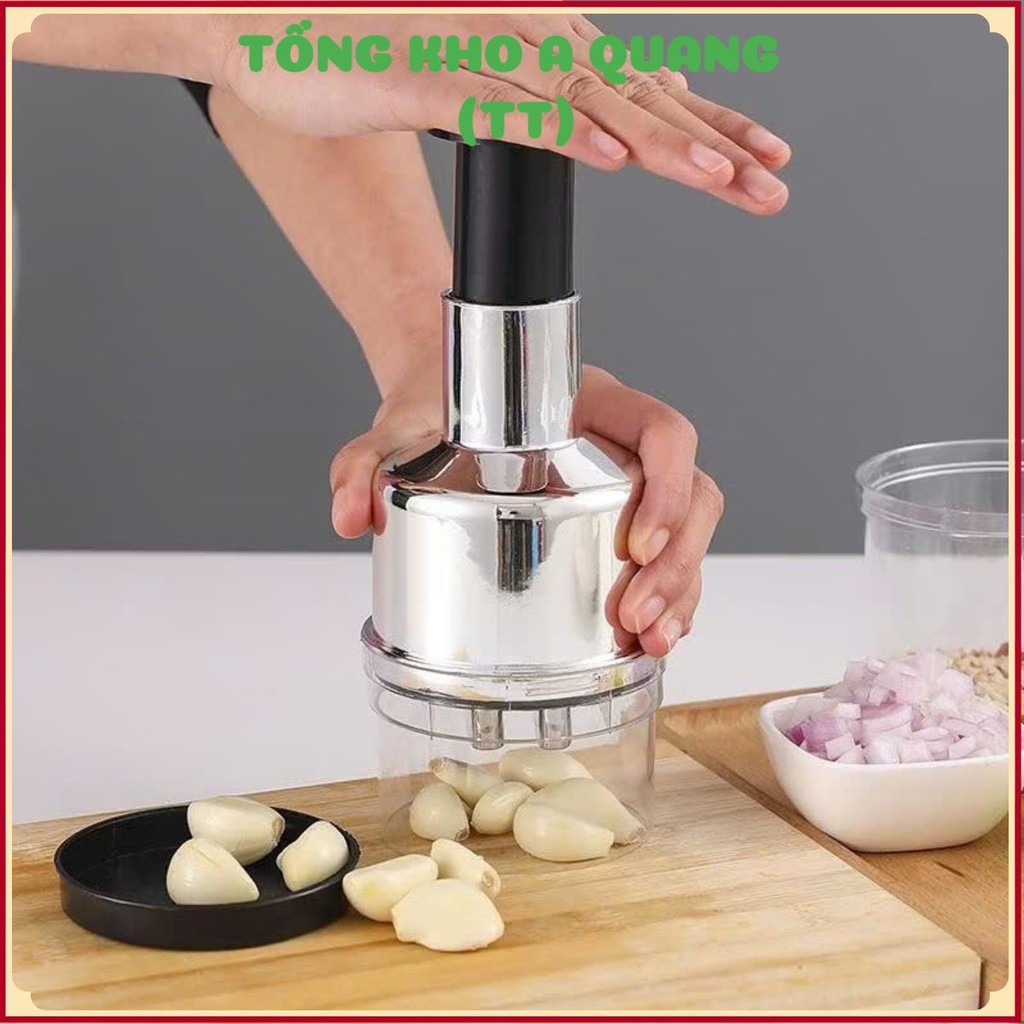 Máy Ép Tỏi Nhanh Chóng Tiện Lợi,Dụng Cụ Giã Hành Tỏi Inox Cầm Tay Cao Cấp - DẬP TỎI ỚT THIẾT KẾ CẦM TAY ÉP NHANH CHÓNG | BigBuy360 - bigbuy360.vn